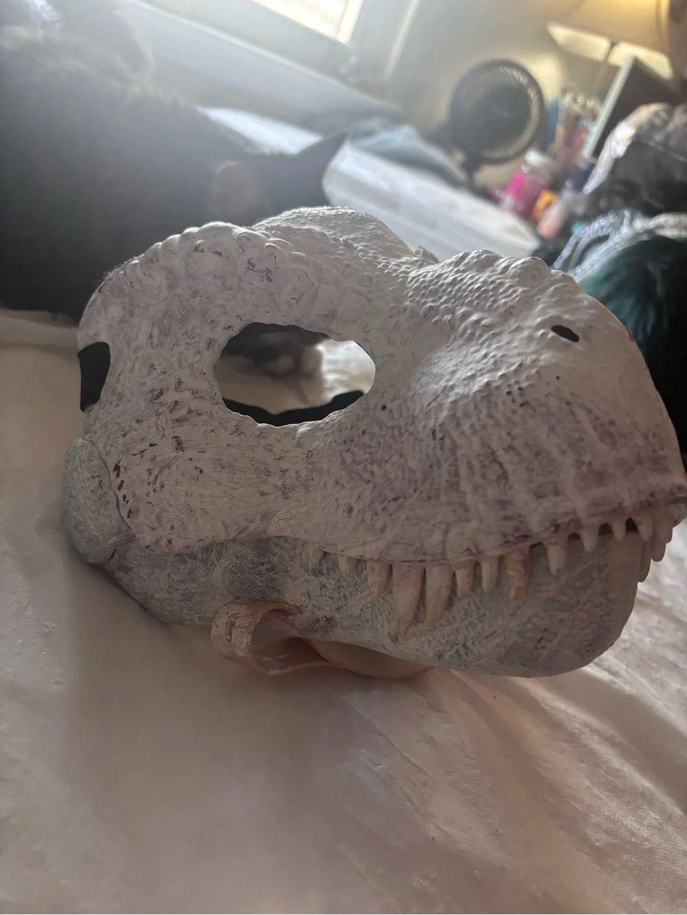 T. rex Dino Fursuit head mask handmade Jurassic park Jurassic World